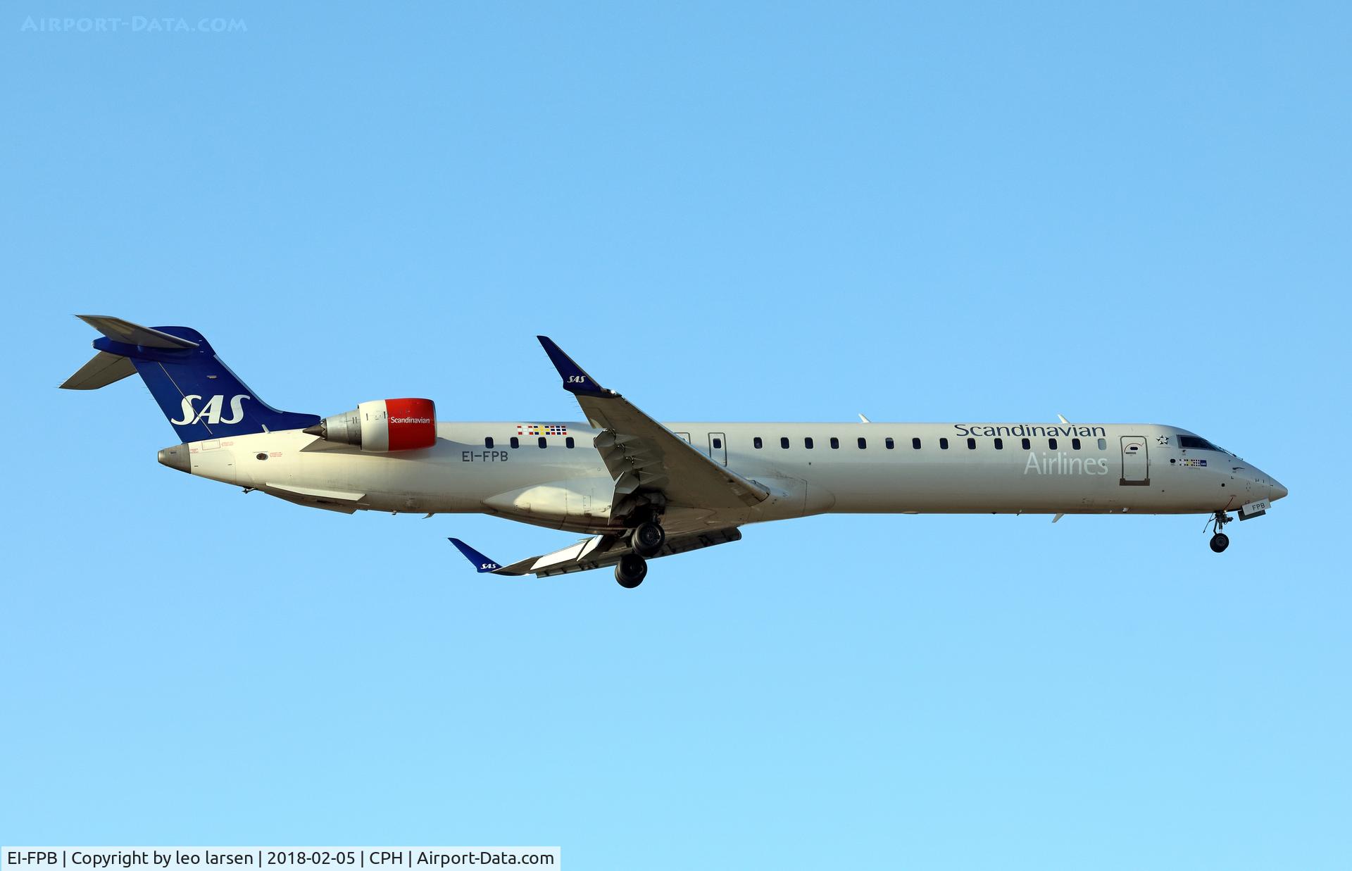 EI-FPB, 2016 Bombardier CRJ-900LR (CL-600-2D24) C/N 15399, Copenhagen 5.2.2018