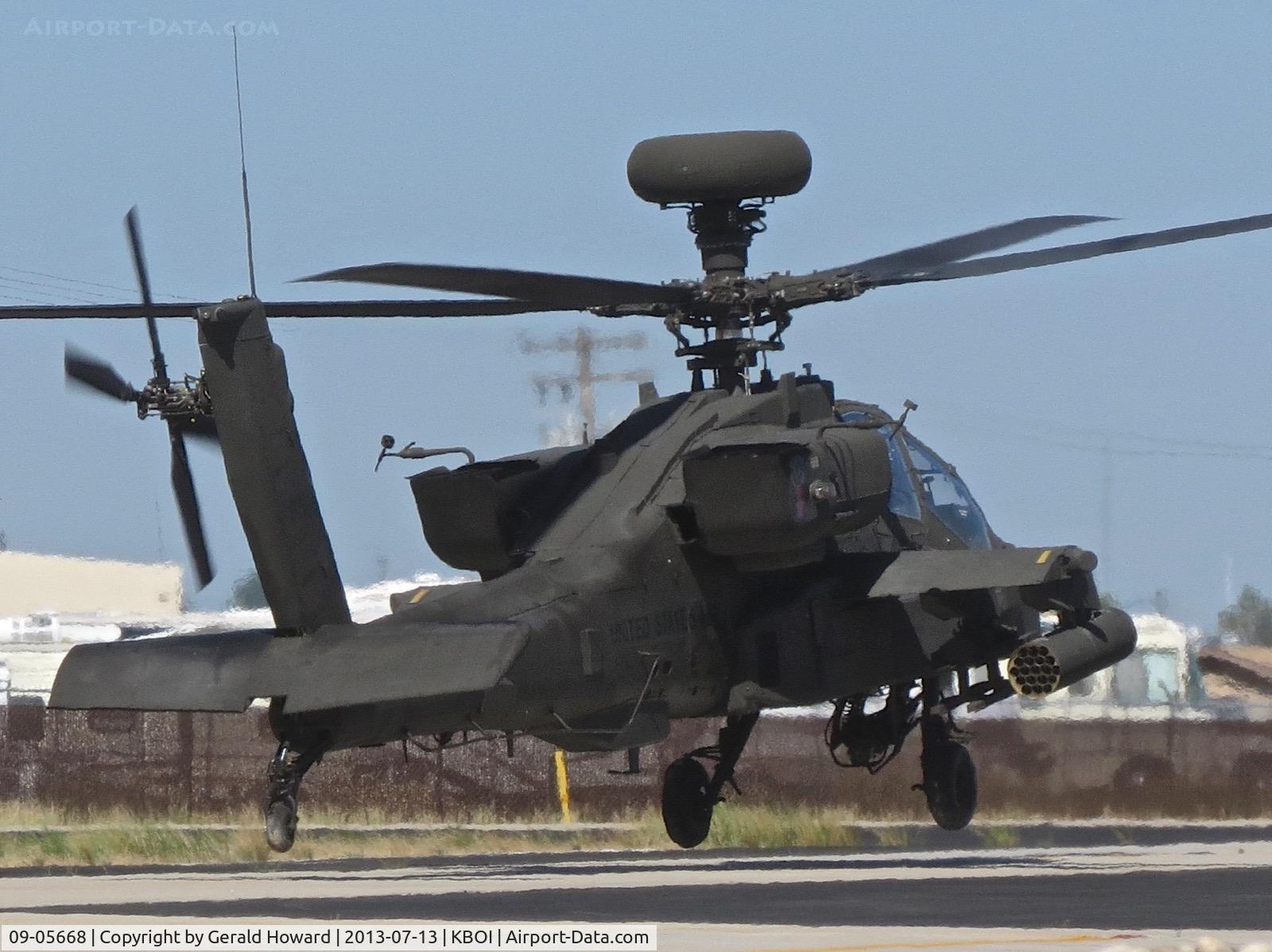 09-05668, 2009 Boeing AH-64D Sharaf C/N PVD668, 1-183rd AVN BN, Idaho Army National Guard.