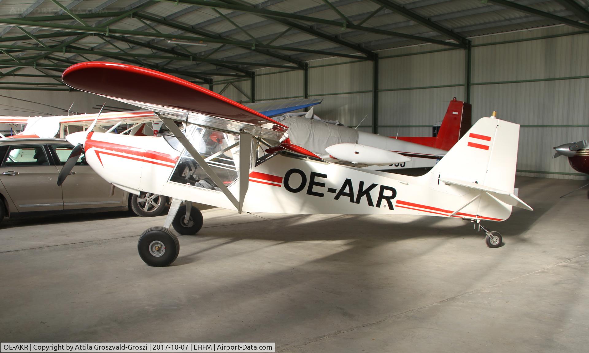 OE-AKR, 2012 Kitfox Aircraft S7 Supersport C/N Not found OE-VKR/OE-AKR, Meidl Airport, Fertöszentmiklós - Hungary