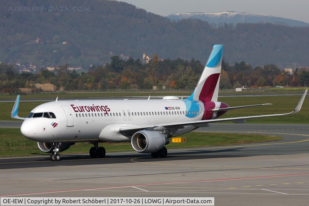 OE-IEW, 2016 Airbus A320-214 C/N 7148, OE-IEW @ LOWG