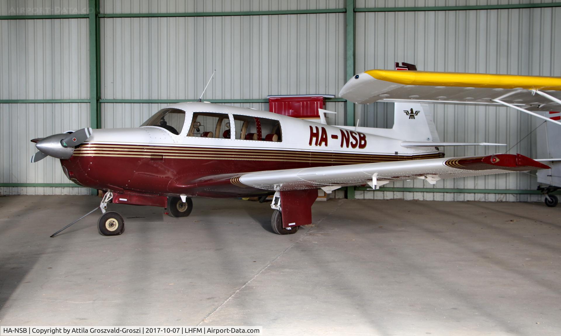 HA-NSB, 1968 Mooney M20C Ranger C/N 680180, Meidl Airport, Fertöszentmiklós - Hungary