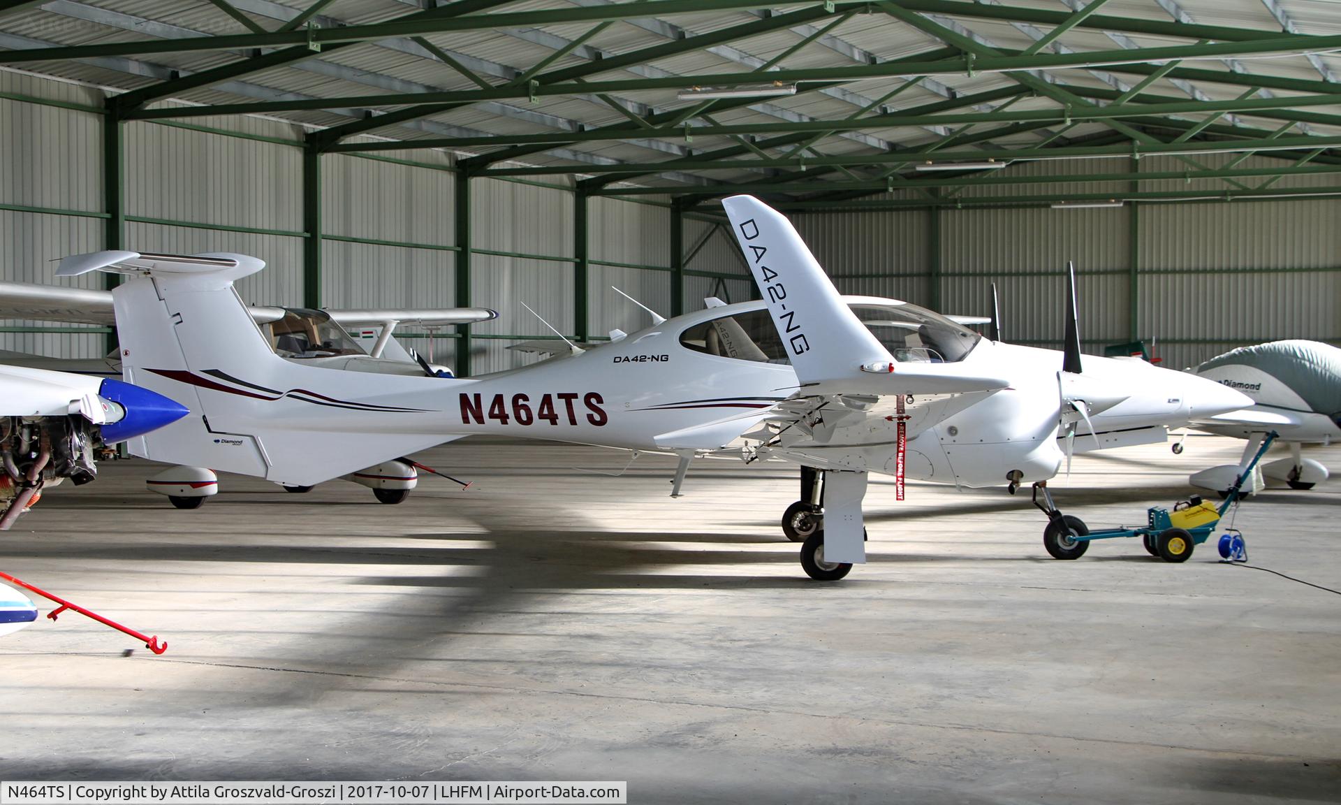 N464TS, 2007 Diamond DA-42 Twin Star C/N 42.AC064, Meidl Airport, Fertöszentmiklós - Hungary