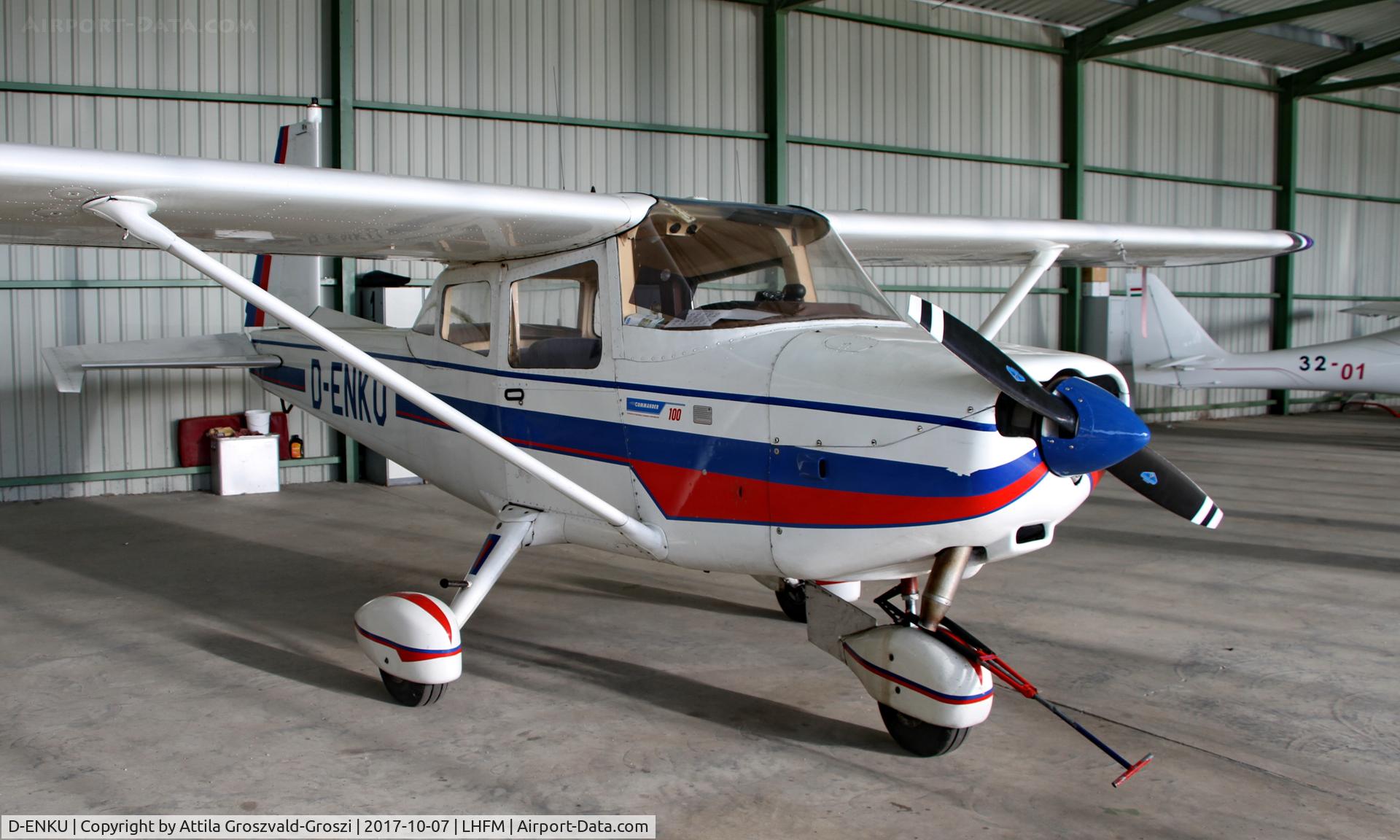 D-ENKU, 1967 Aero Commander 100 Darter Commander C/N 128, Meidl Airport, Fertöszentmiklós - Hungary