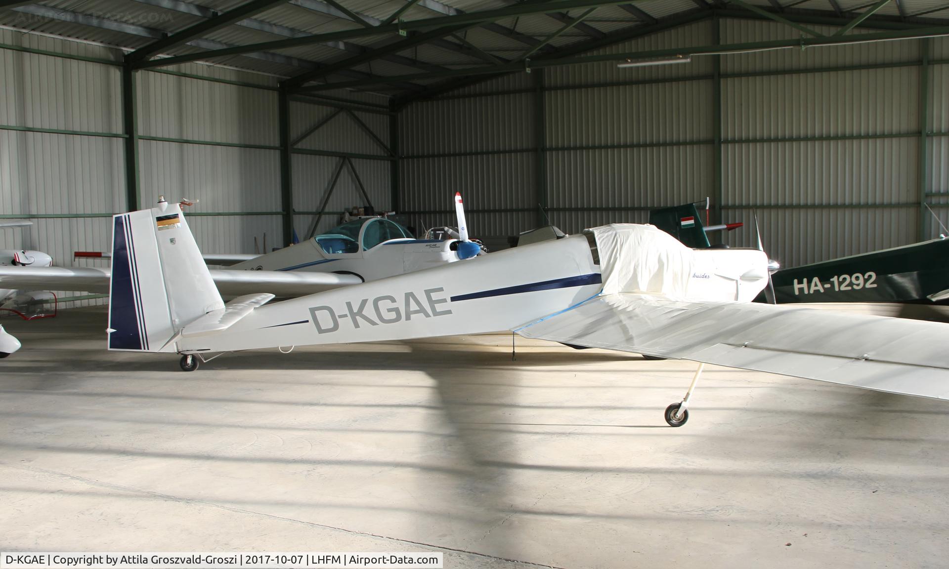 D-KGAE, 1973 Scheibe SF-25C Falke C/N 4221, Meidl Airport, Fertöszentmiklós - Hungary