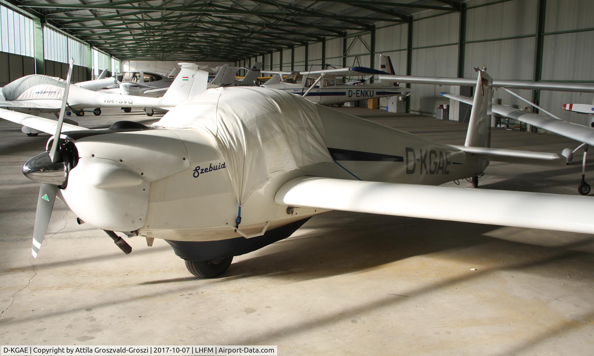 D-KGAE, 1973 Scheibe SF-25C Falke C/N 4221, Meidl Airport, Fertöszentmiklós - Hungary