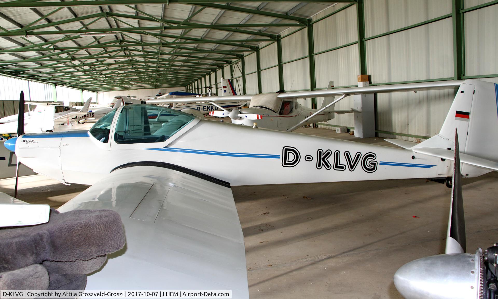 D-KLVG, 1978 M&D Flugzeugbau AVO 68-V Samburo C/N 023, Meidl Airport, Fertöszentmiklós - Hungary