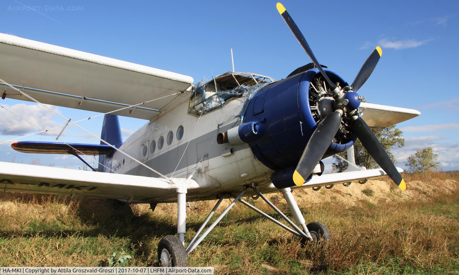 HA-MKI, 1973 Antonov An-2 C/N 1G153-36, Meidl Airport, Fertöszentmiklós - Hungary