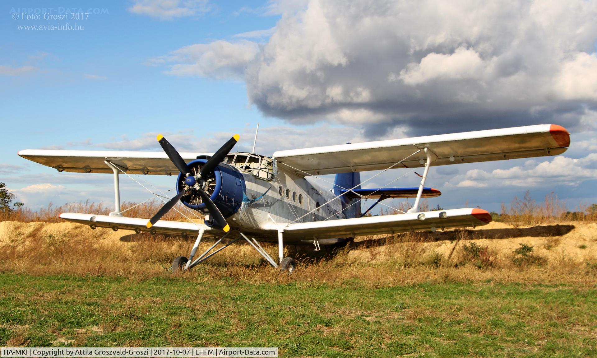 HA-MKI, 1973 Antonov An-2 C/N 1G153-36, Meidl Airport, Fertöszentmiklós - Hungary
