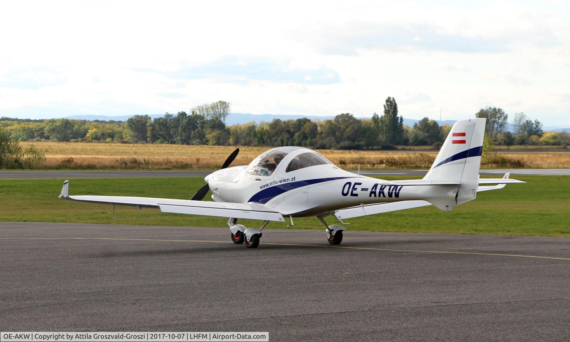 OE-AKW, 2014 Aquila A211 C/N AT01-100B-314, Meidl Airport, Fertöszentmiklós - Hungary