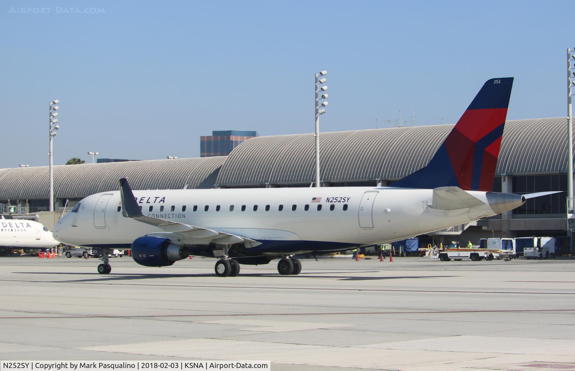 N252SY, 2016 Embraer 175LR (ERJ-170-200LR) C/N 17000612, ERJ 170-200 LR