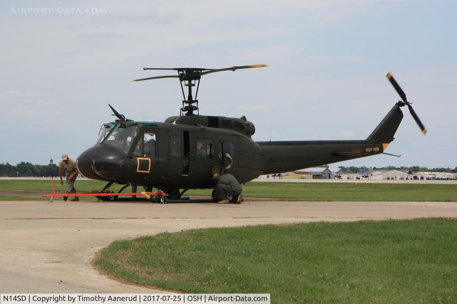 N14SD, 1967 Bell UH-1H Iroquois C/N 4027, Bell TH-13T, c/n: 67-15958