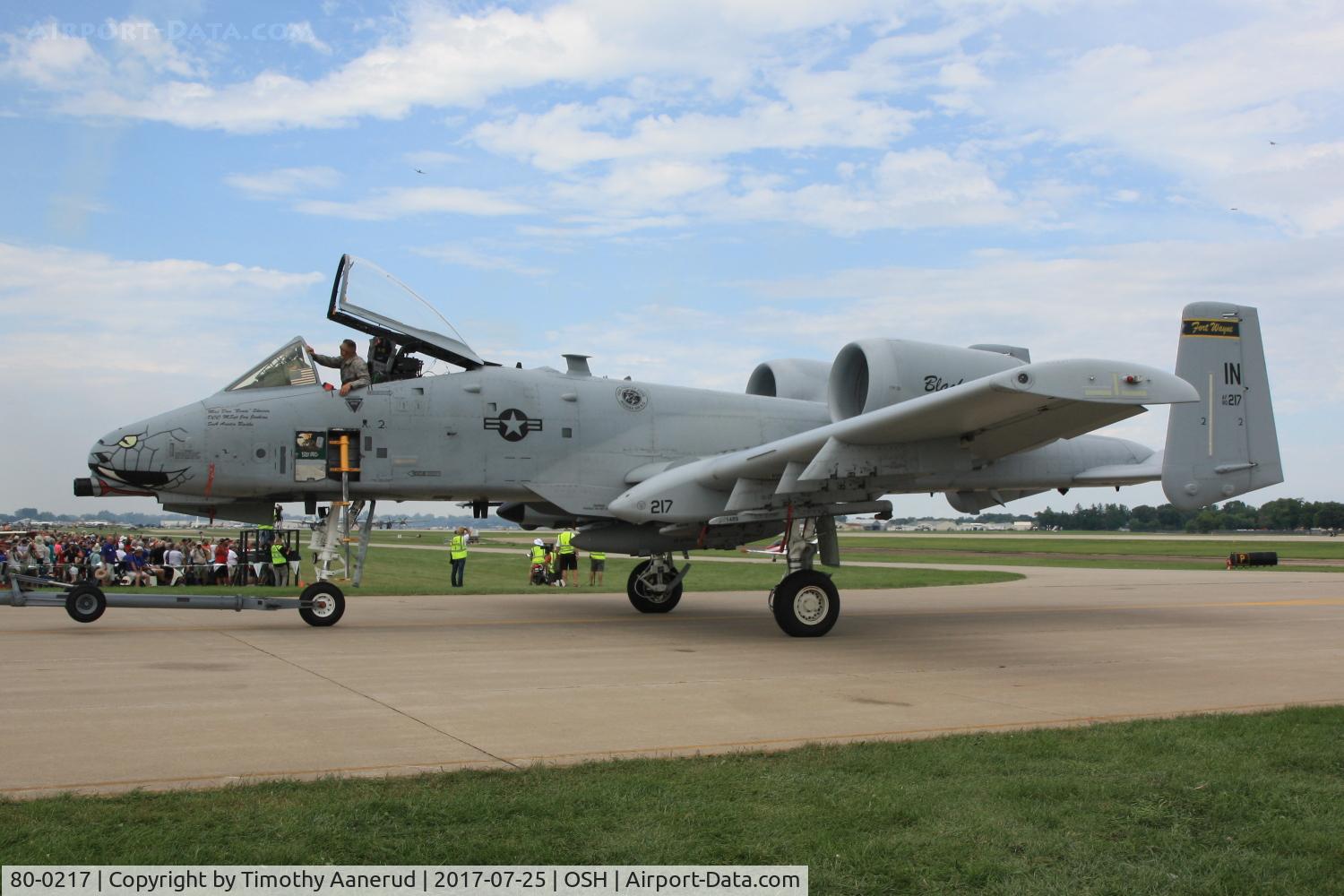 80-0217, 1980 Fairchild Republic A-10C Thunderbolt II C/N A10-0567, 1980 Fairchild Republic A-10C Thunderbolt II, c/n: A10-0567