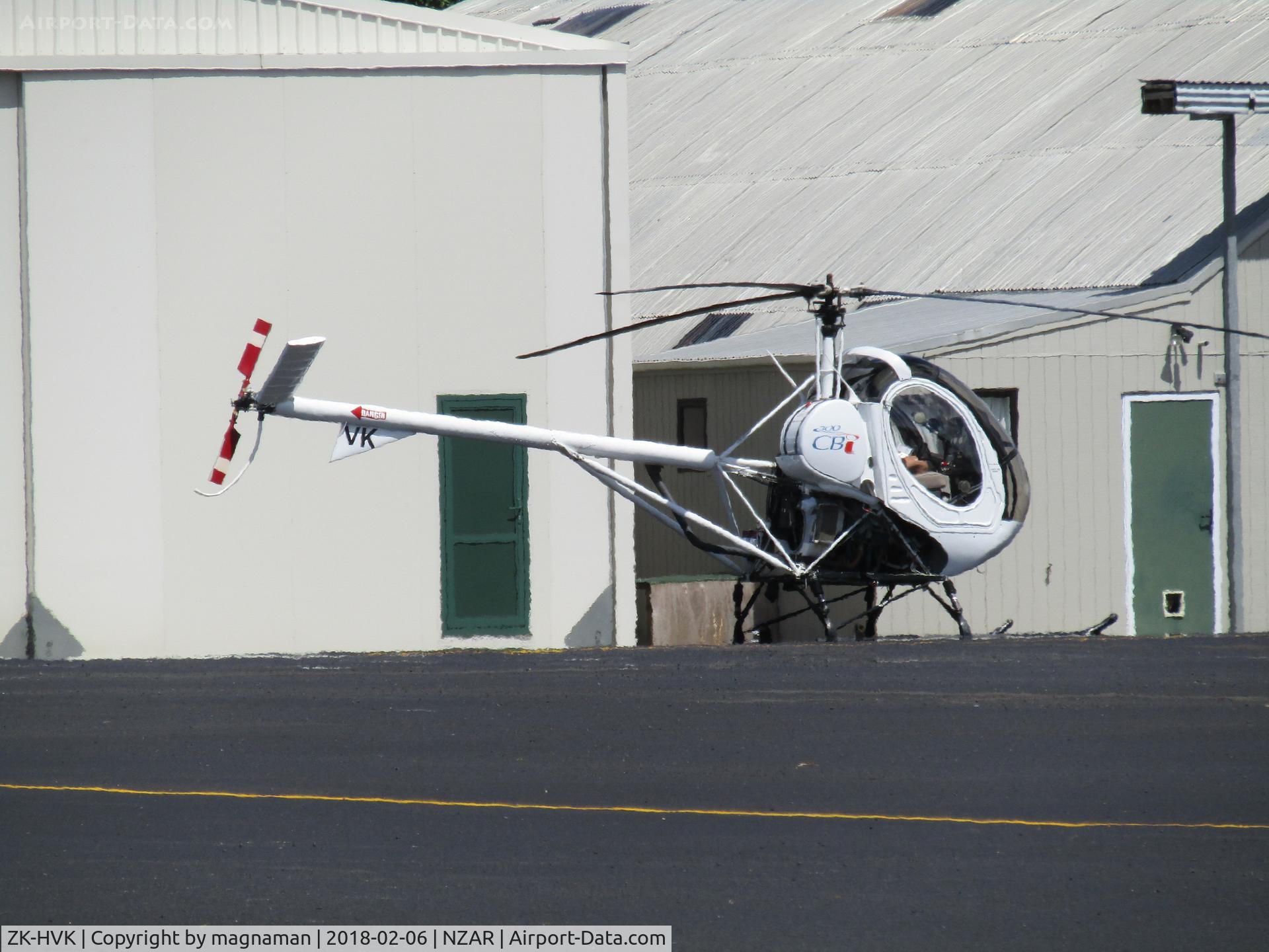ZK-HVK, Schweizer 269C-1 C/N 0177, ready for lift off