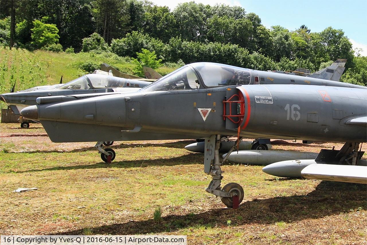 16, Dassault Etendard IV.M C/N 16, Dassault Etendard IV.M, Savigny-Les Beaune Museum