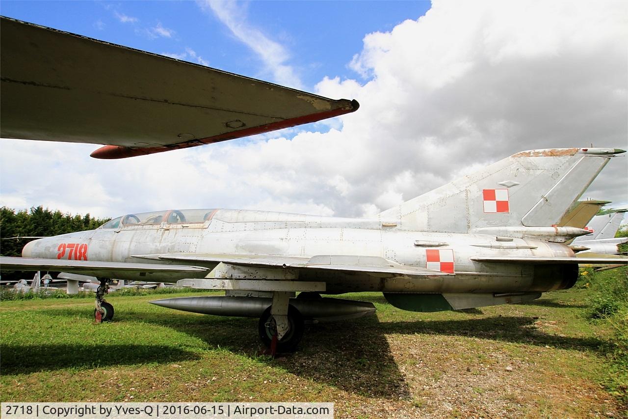 2718, Mikoyan-Gurevich MiG-21U-600 C/N 662718, MiG-21 U Mongol B, Savigny-Les Beaune Museum
