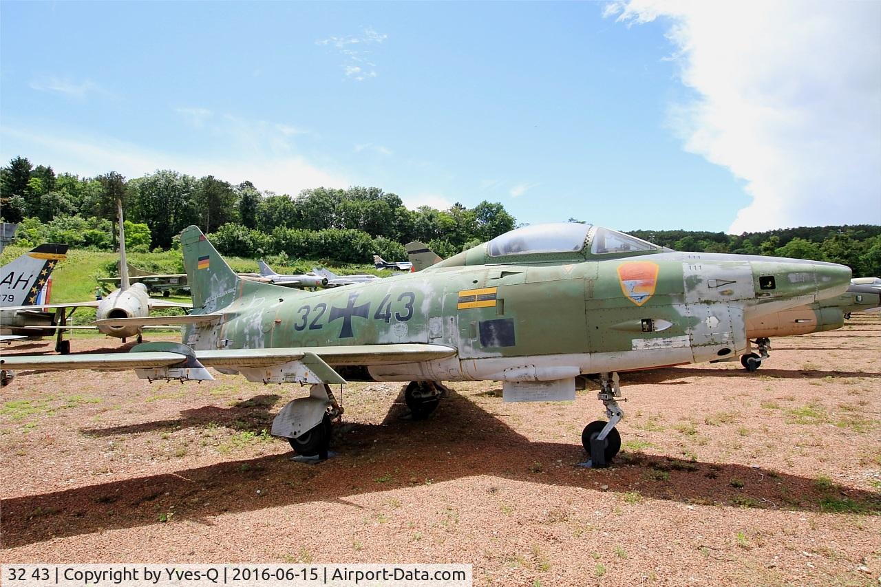 32 43, Fiat G-91R/3 C/N D512, Fiat G-91R-3, Savigny-Les Beaune Museum