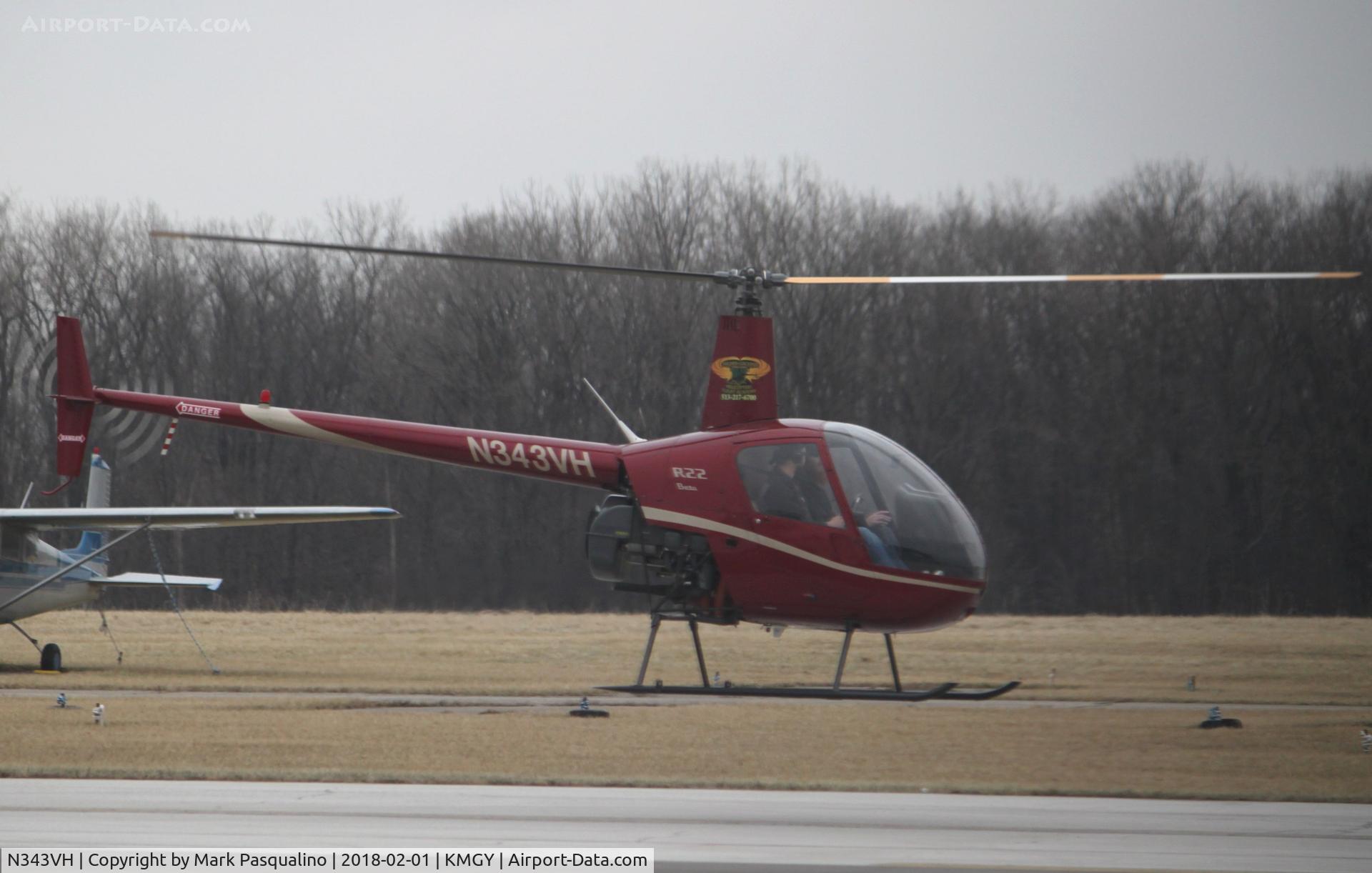 N343VH, 1993 Robinson R22 Beta C/N 2313, Robinson R22 BETA