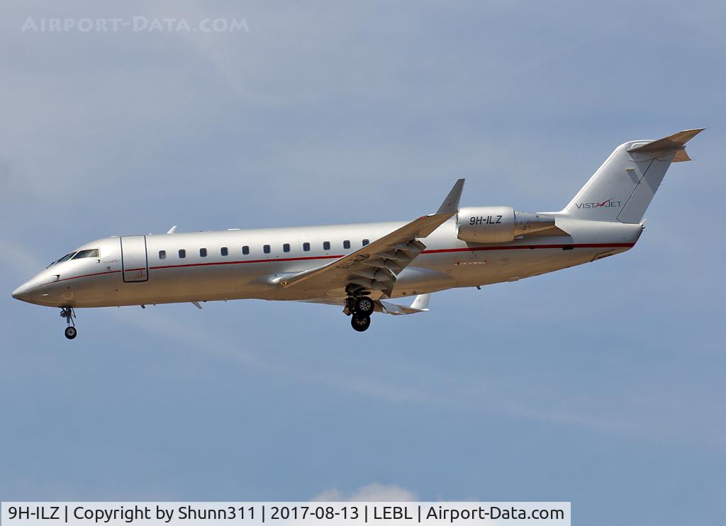 9H-ILZ, 2010 Bombardier Challenger 850 (CL-600-2B19) C/N 8086, Landing rwy 25R