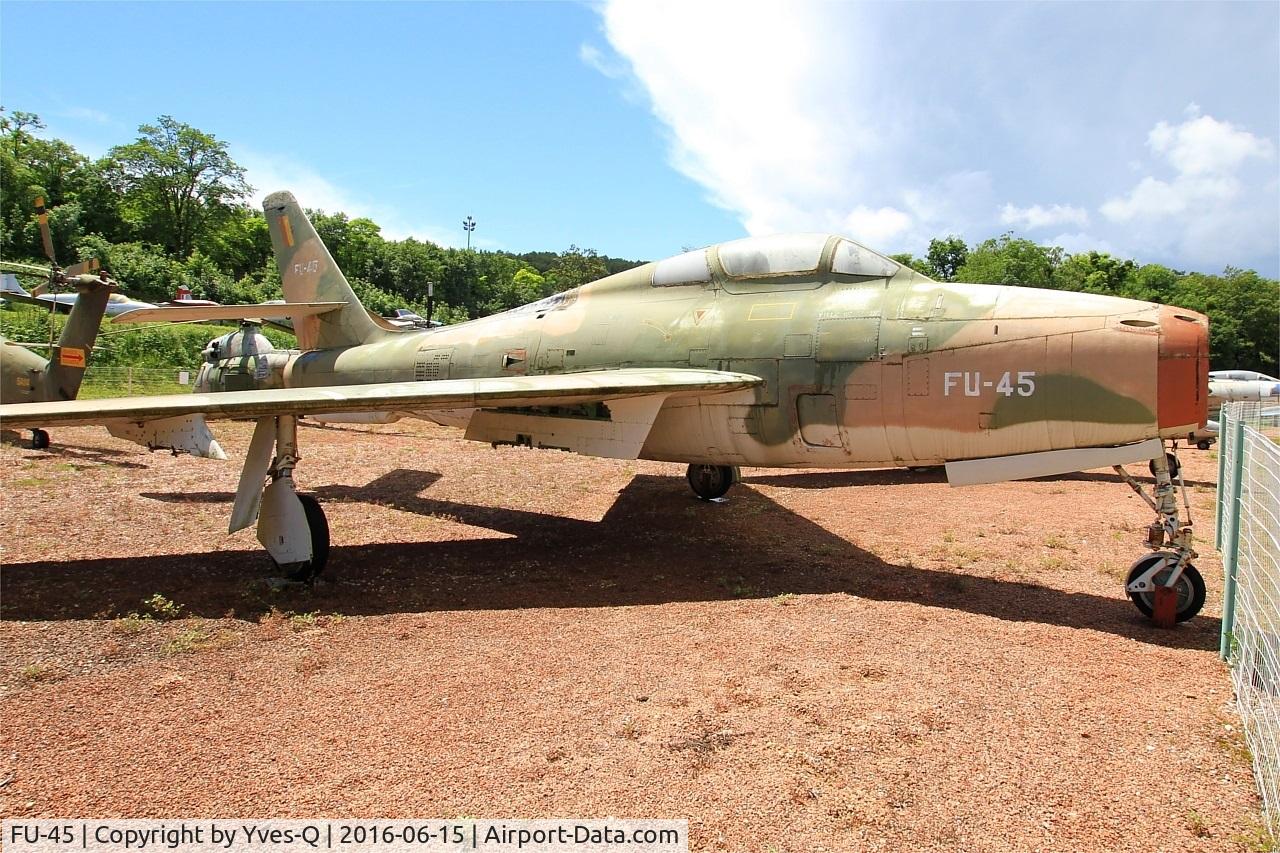 FU-45, Republic F-84F Thunderstreak C/N Not found (FU-45/52-7210), Republic F-84F Thunderstreak, Savigny-Les Beaune Museum