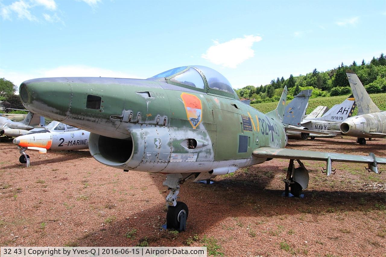 32 43, Fiat G-91R/3 C/N D512, Fiat G-91R-3, Savigny-Les Beaune Museum