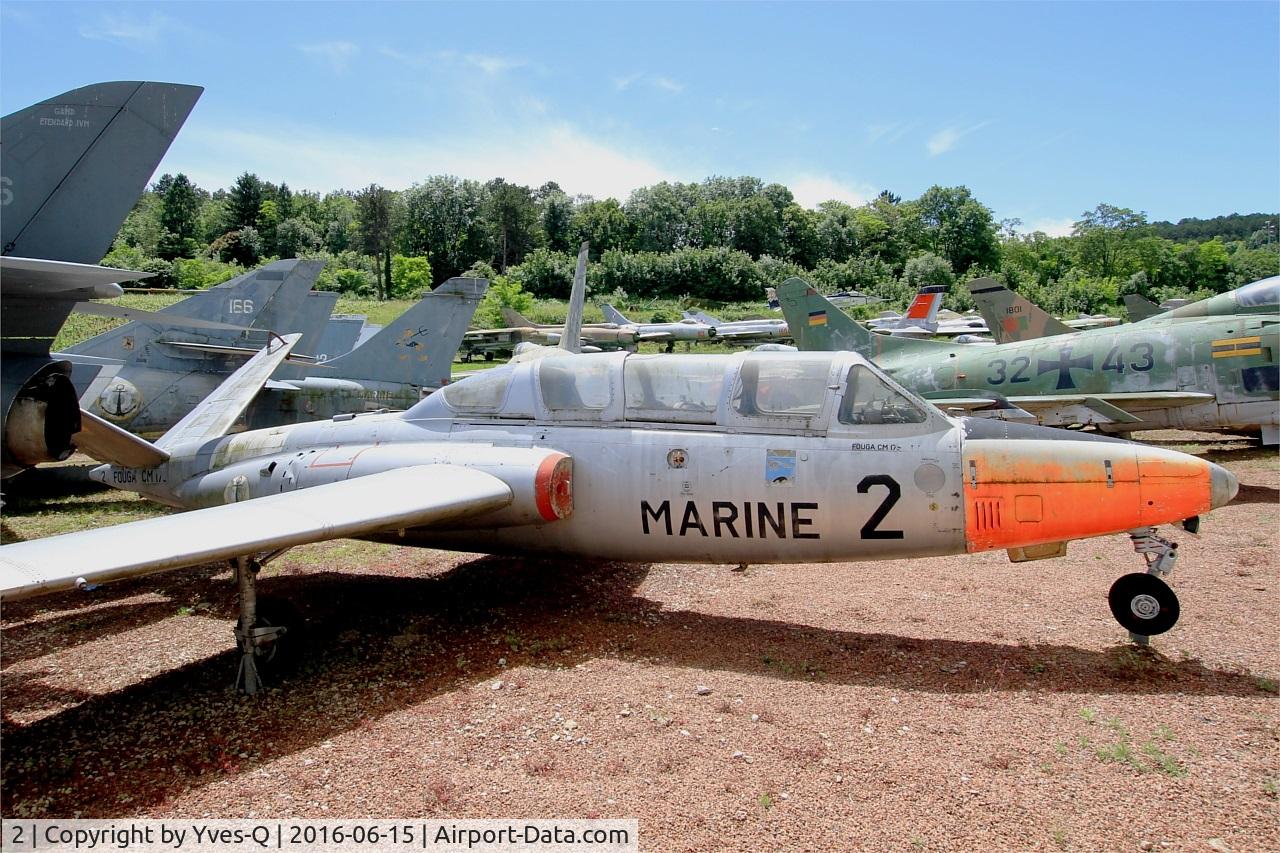 2, Fouga CM-175 Zephyr C/N 2, Fouga CM-175 Zephyr, Savigny-Les Beaune Museum