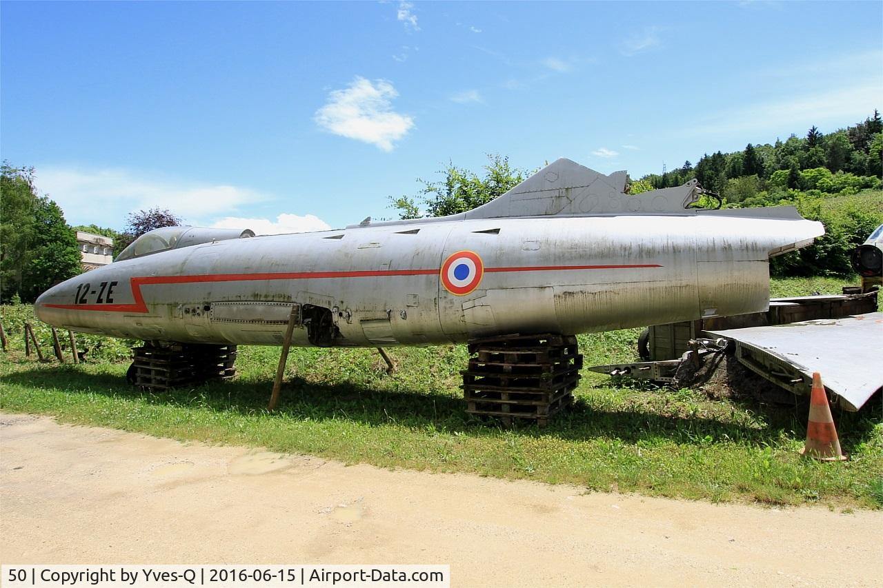 50, Dassault Super Mystere B.2 C/N 50, Dassault Super Mystere B.2, Savigny-Les Beaune Museum