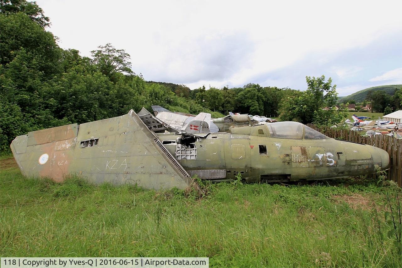 118, Dassault Super Mystere B.2 C/N 118, Dassault Super Mystere B.2, Savigny-Les Beaune Museum