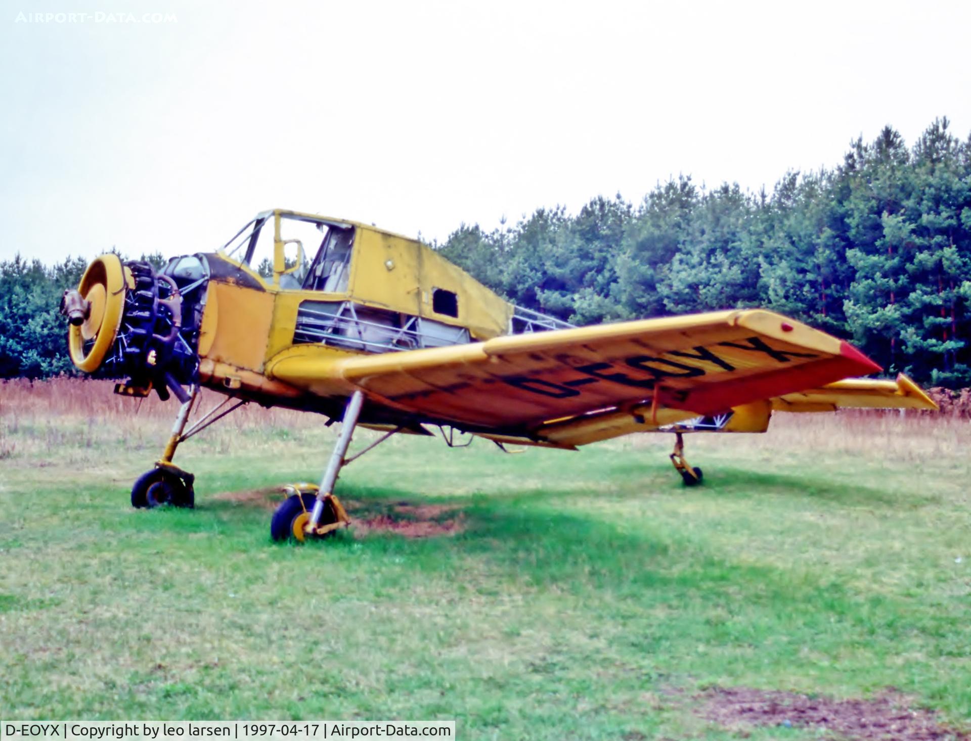 D-EOYX, 1973 Cmelak Z-37A-2 C/N 19-04, Borkheide Museum 17.4.1997