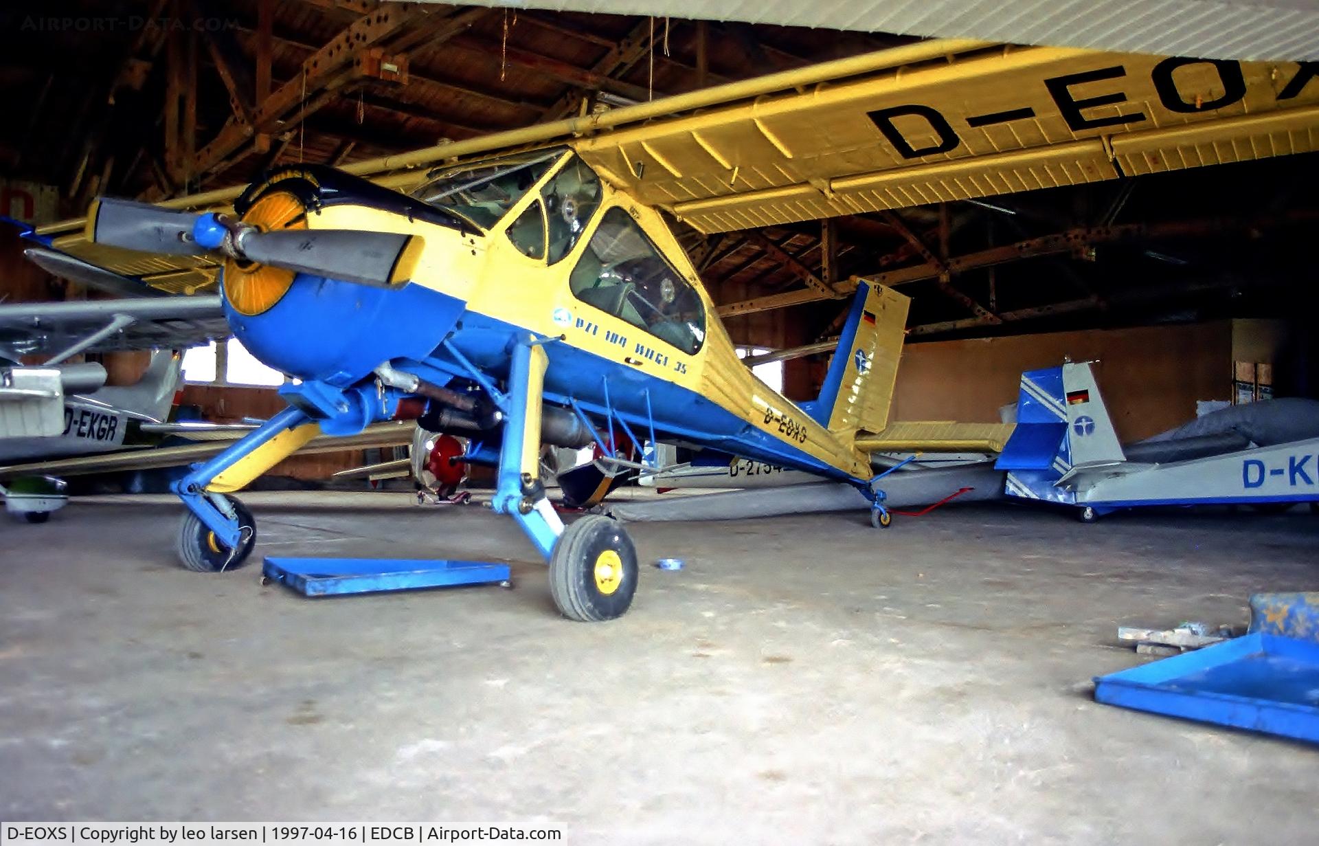 D-EOXS, 1977 PZL-Mielec PZL-104 Wilga-35A C/N 96330, Ballenstedt 16.4.1997