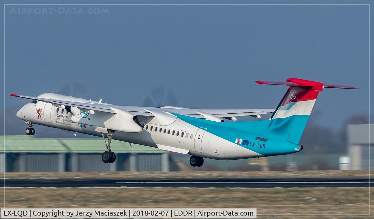 LX-LQD, 2016 De Havilland Canada DHC-8-402Q Dash 8 Dash 8 C/N 4525, De Havilland Canada DHC-8-402Q Dash 8