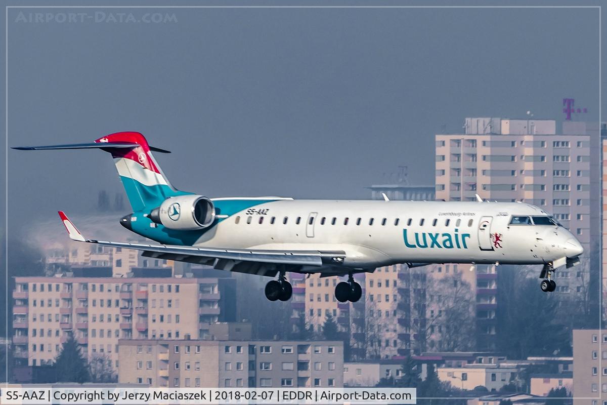 S5-AAZ, 2001 Canadair CRJ-700 (CL-600-2C10) Regional Jet C/N 10014, Canadair CRJ-700
