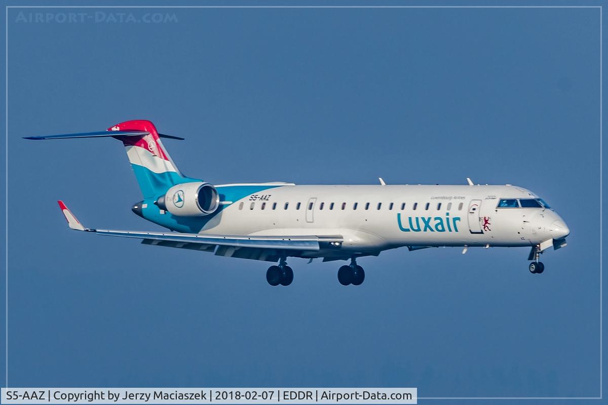 S5-AAZ, 2001 Canadair CRJ-700 (CL-600-2C10) Regional Jet C/N 10014, Canadair CRJ-700