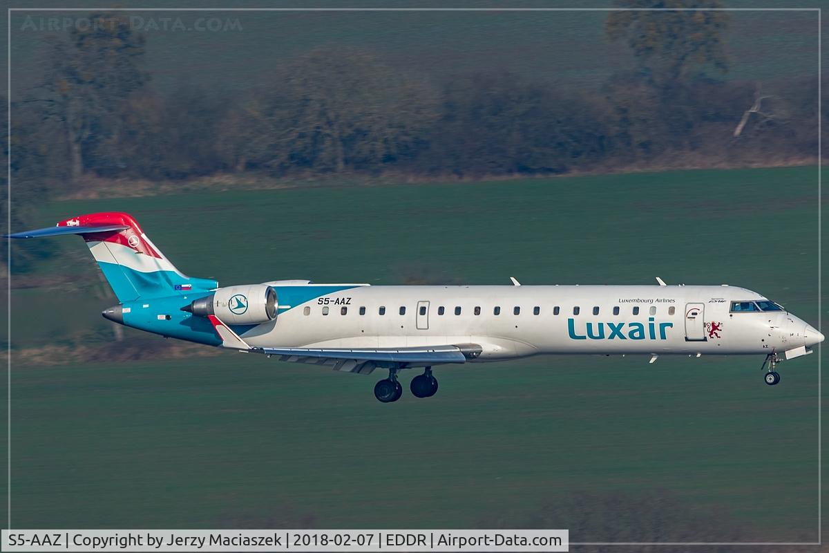 S5-AAZ, 2001 Canadair CRJ-700 (CL-600-2C10) Regional Jet C/N 10014, Canadair CRJ-700