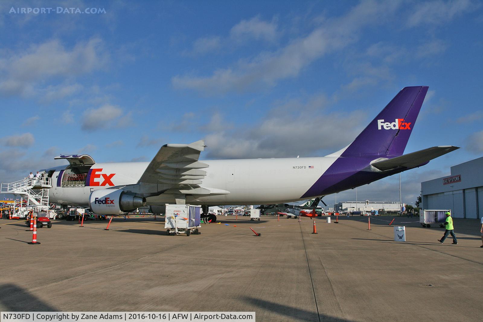 N730FD, 1992 Airbus A300B4-622R C/N 659, At the 2016 Alliance Airshow - Fort Worth, TX