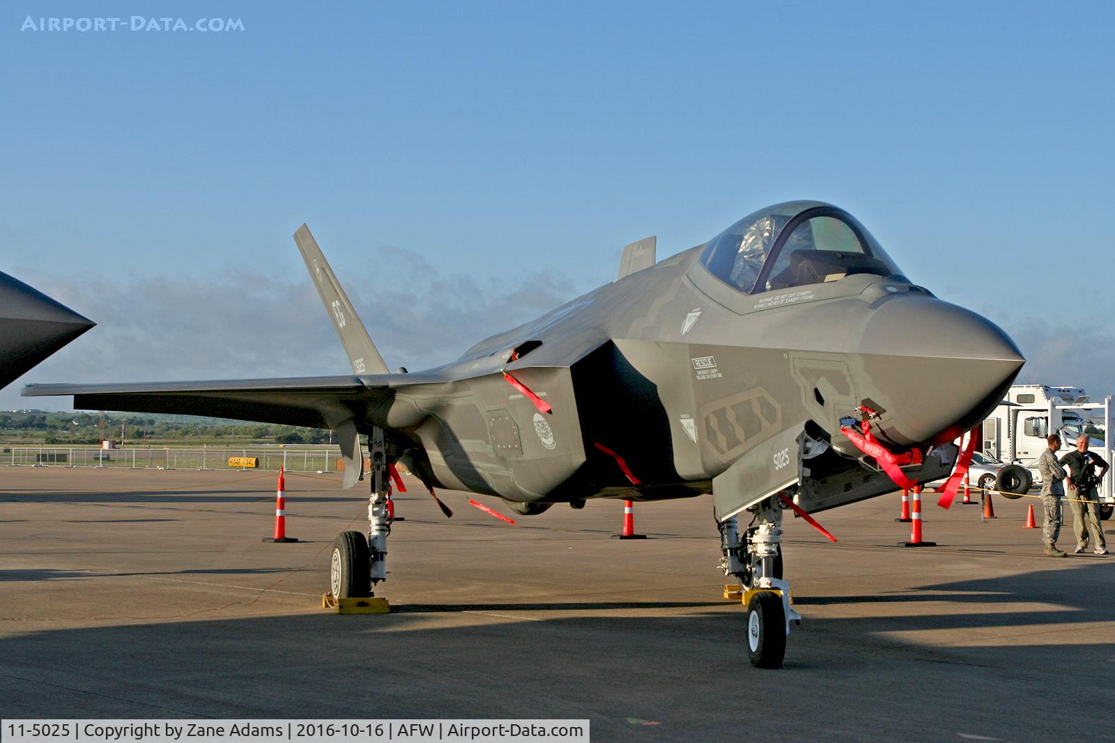 11-5025, 2013 Lockheed Martin F-35A Lightning II C/N AF-36, At the 2016 Alliance Airshow