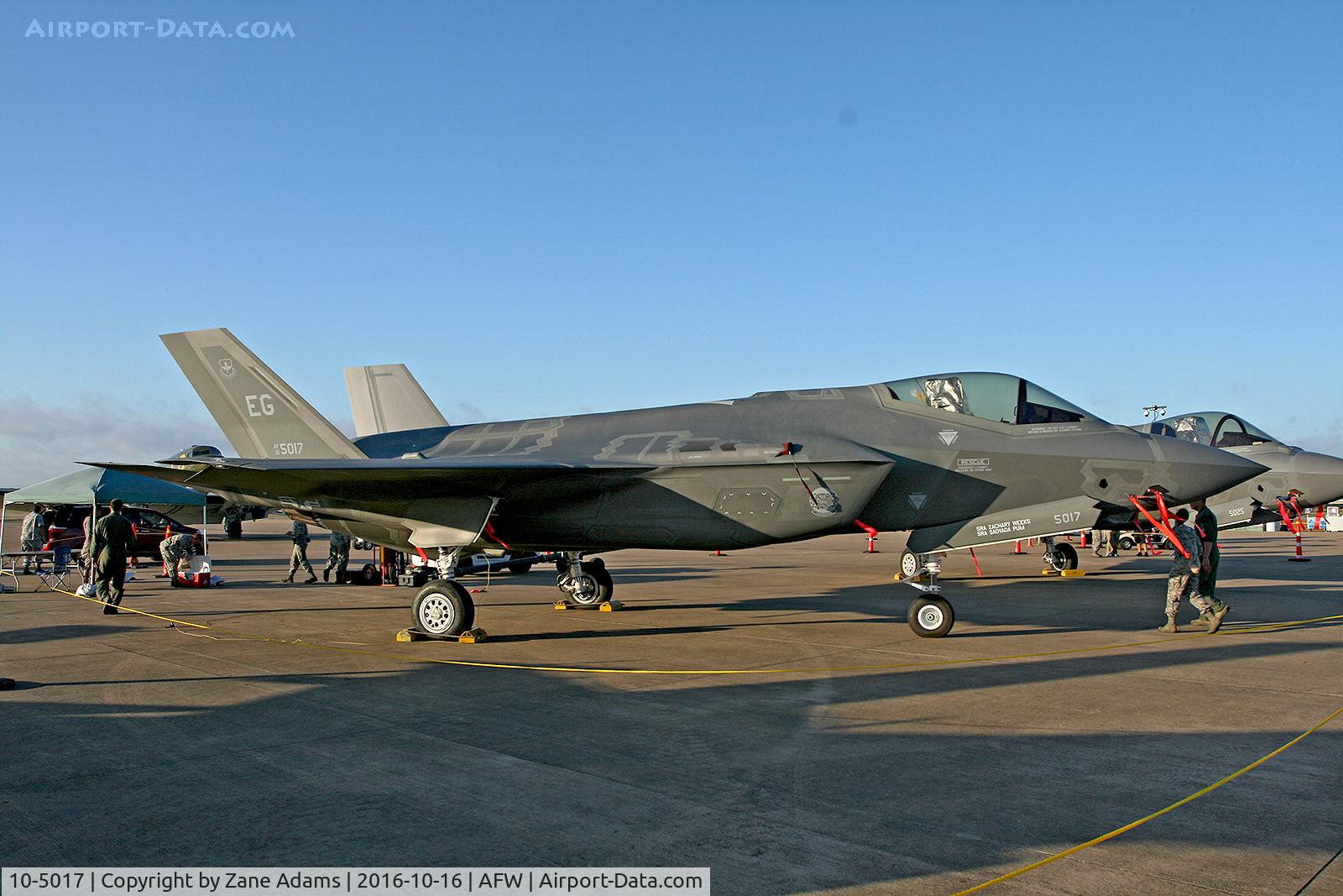 10-5017, 2013 Lockheed Martin F-35A Lightning II C/N AF-29, At the 2016 Alliance Airshow