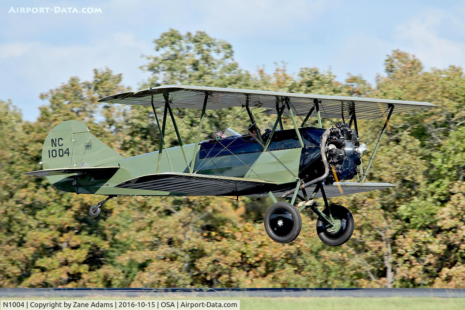 N1004, 1928 Curtiss-Wright Travel Air 4000 C/N 416, At the Mid America Flight Museum - Mount Pleasant, TX