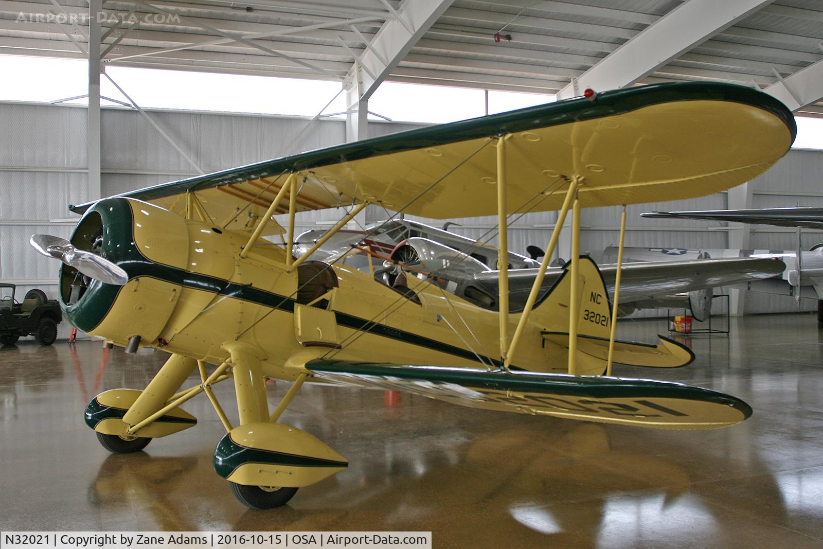 N32021, 1941 Waco UPF-7 C/N 5668, At the Mid America Flight Museum - Mount Pleasant, TX