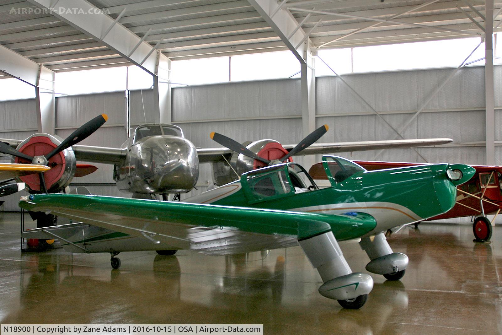 N18900, Ryan Aeronautical SCW-145 C/N 214, At the Mid America Flight Museum - Mount Pleasant, TX