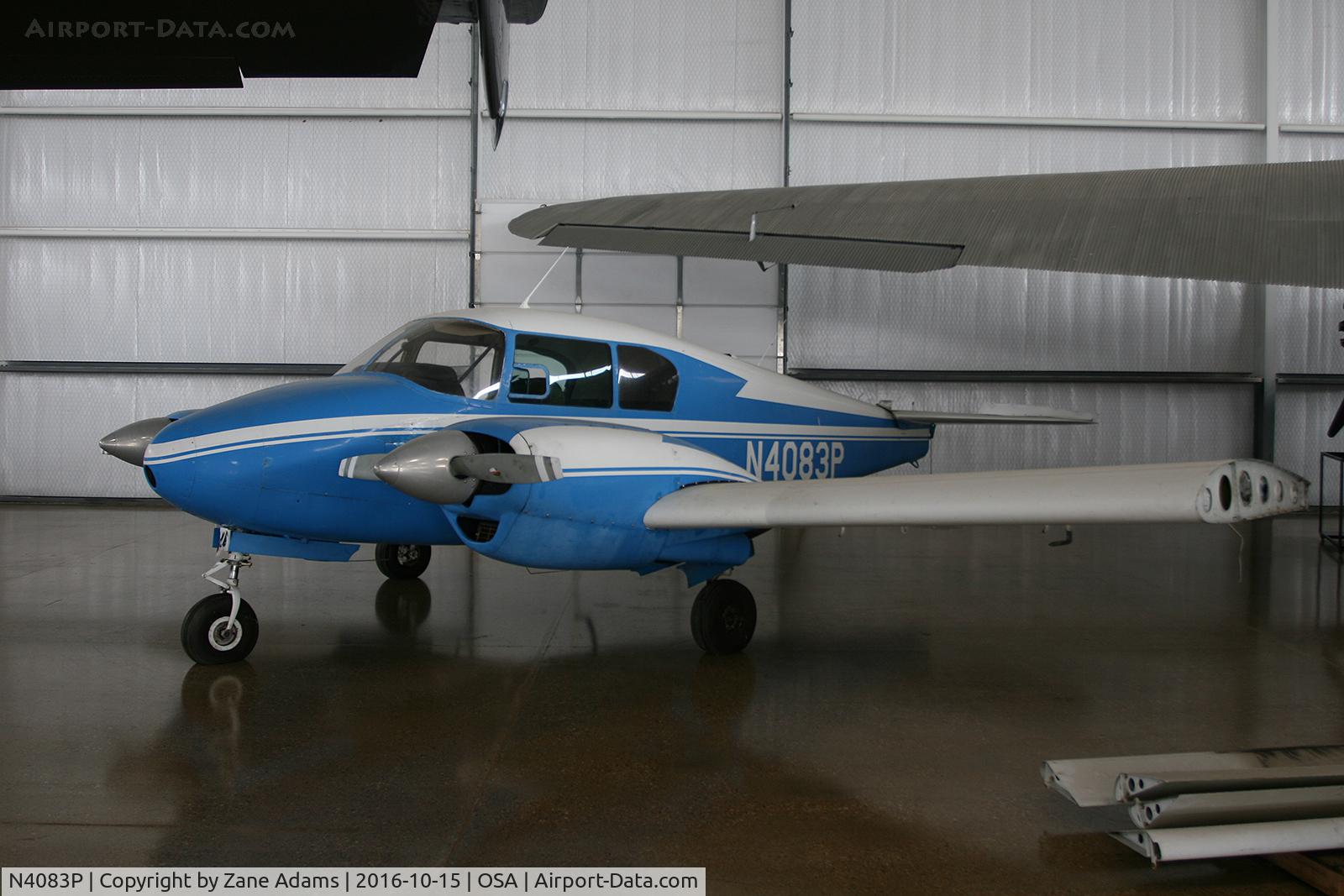 N4083P, 1959 Piper PA-23-160 Apache C/N 23-1561, At the Mid America Flight Museum - Mount Pleasant, TX