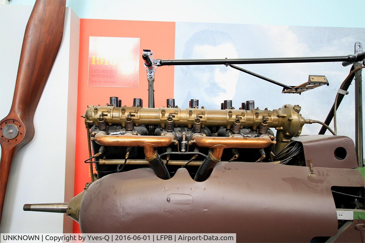 UNKNOWN, 1917 Voisin 10 C/N 04, Voisin 10, Engine close up view, Air & Space Museum Paris-Le Bourget Airport (LFPB-LBG)