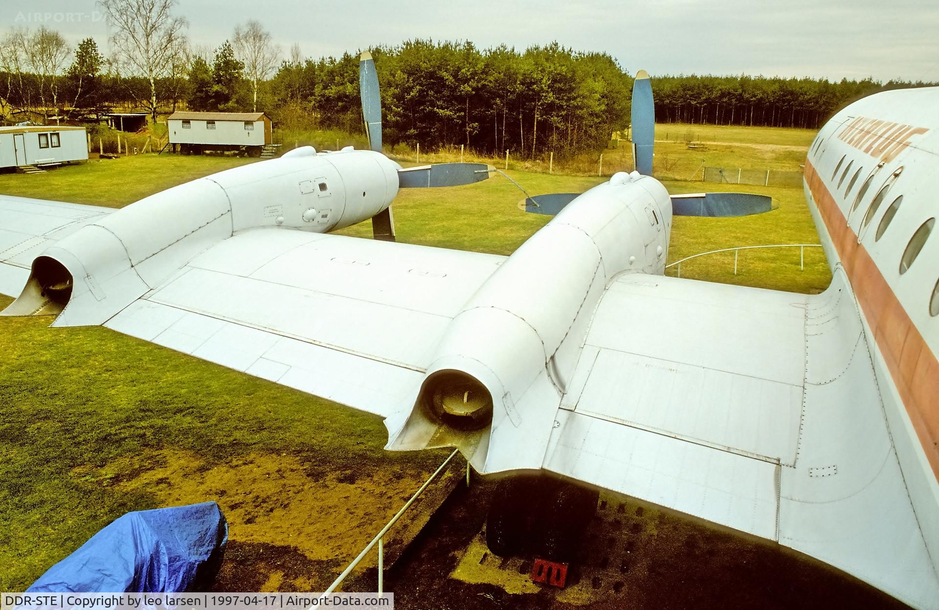 DDR-STE, 1962 Ilyushin IL-18B C/N 182005101, Borkheide Hans Grade museum 17.4.1997