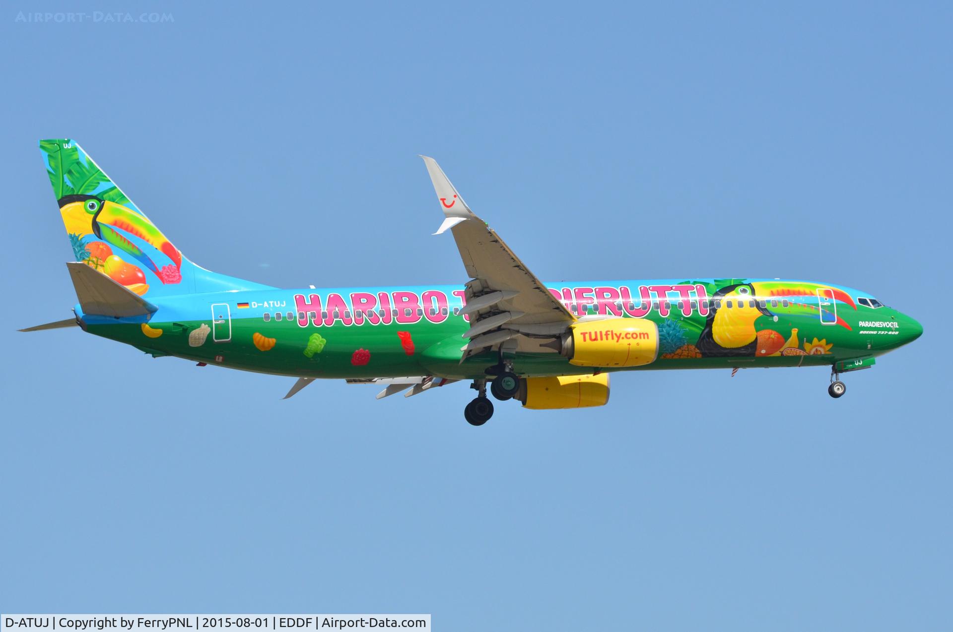 D-ATUJ, 2012 Boeing 737-8K5 C/N 39923, Colorful TUI B738