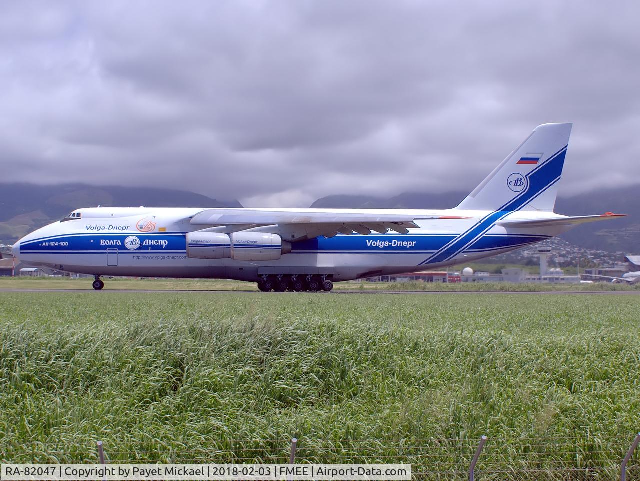 RA-82047, 1992 Antonov An-124-100 Ruslan C/N 9773053259121/0701, Taking off rwy 12