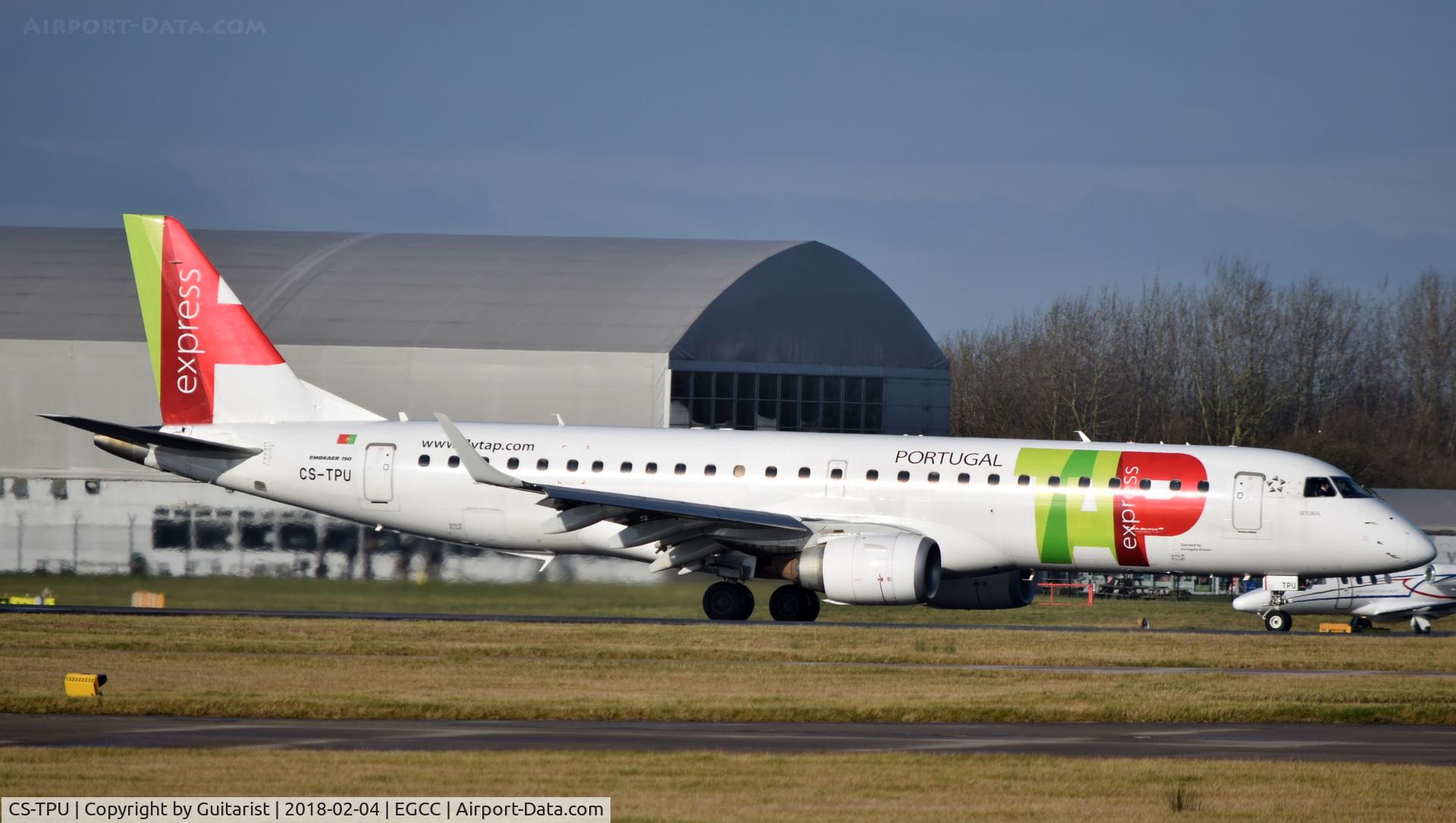 CS-TPU, 2011 Embraer 190LR (ERJ-190-100LR) C/N 19000506, At Manchester
