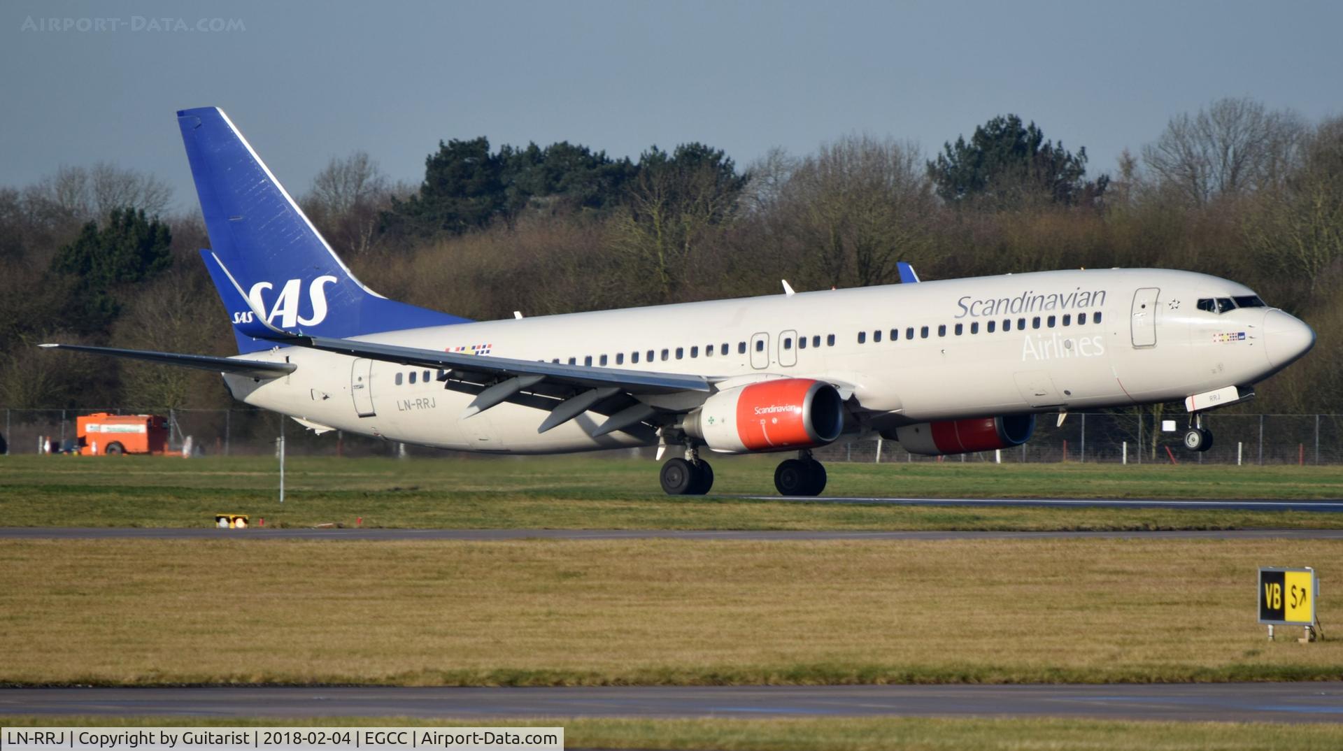 LN-RRJ, 2009 Boeing 737-883 C/N 34547, At Manchester