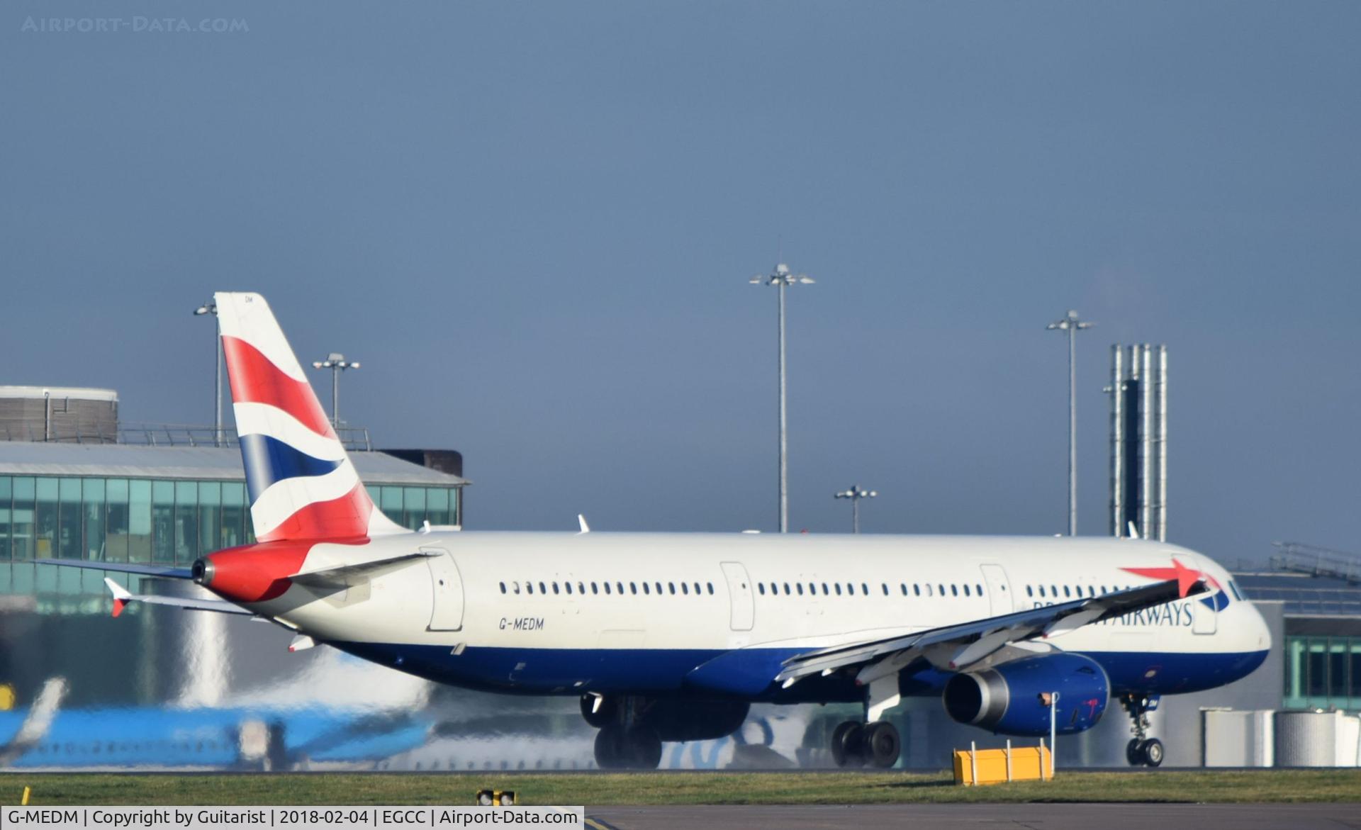 G-MEDM, 2006 Airbus A321-231 C/N 2799, At Manchester