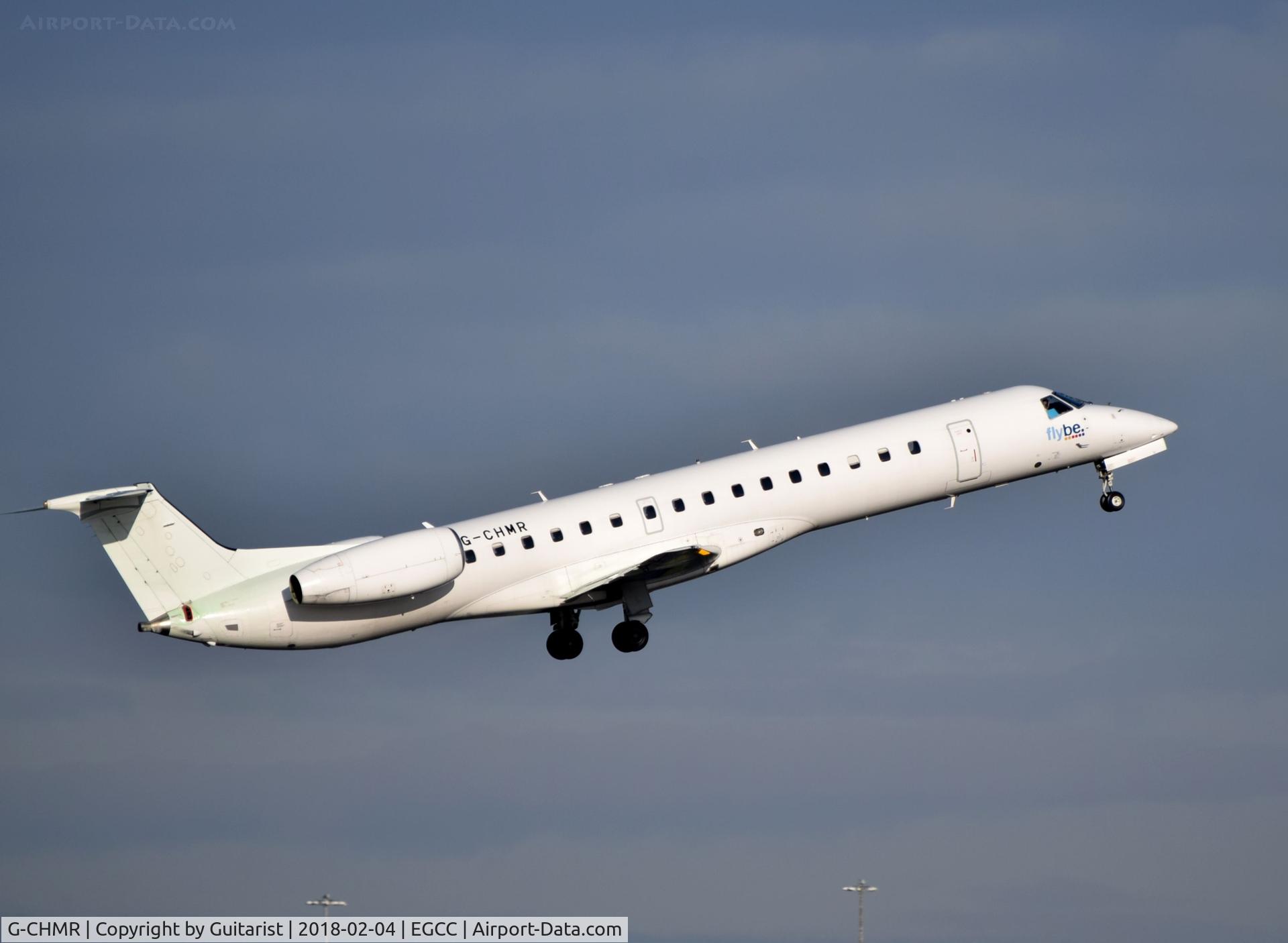 G-CHMR, 2001 Embraer EMB-145MP (ERJ-145MP) C/N 145405, At Manchester