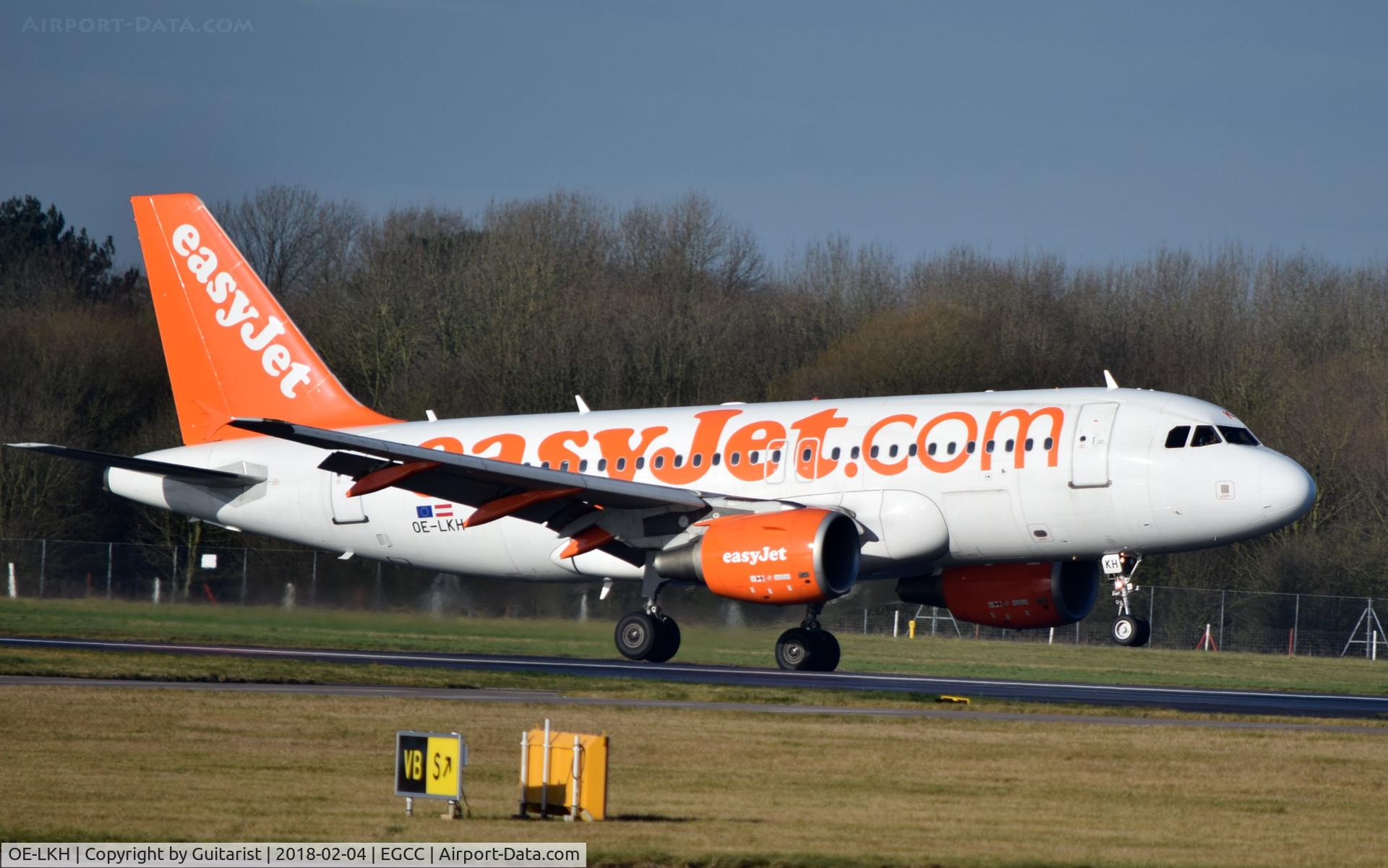 OE-LKH, 2006 Airbus A319-111 C/N 2827, At Manchester
