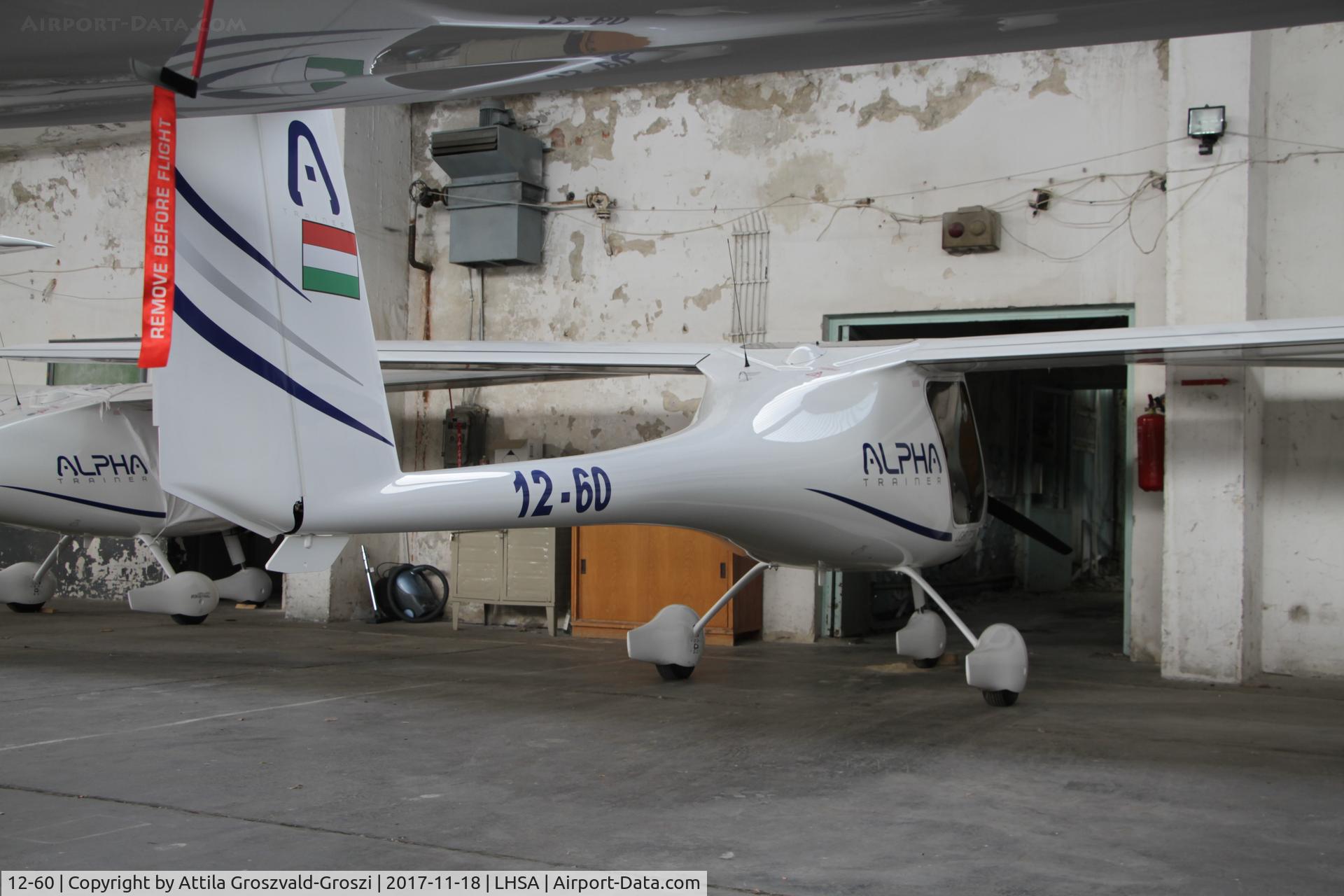12-60, 2015 Pipistrel Alpha Trainer C/N 782 AT 912, Szentkirályszabadja Airport, ex Military Air base, Hungary
